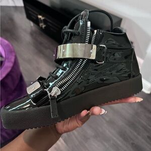 Giseppe Patent Leather Sneakers